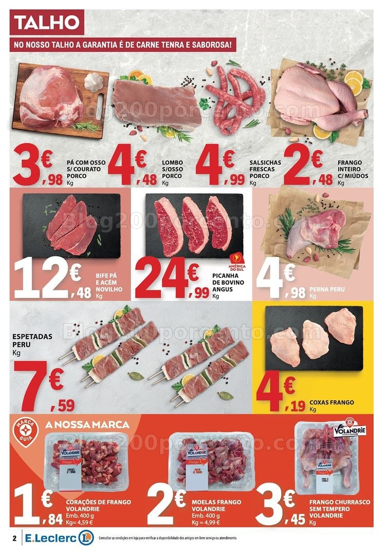 Antevisão Folheto E-LECLERC Promoções de 16 a 22 julho